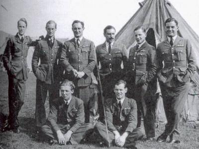 56 Squadron group including Montague Hulton-Harrop and Frank Rose