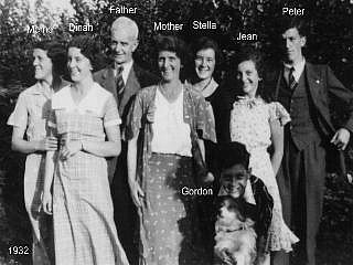 The Robinson family before the war